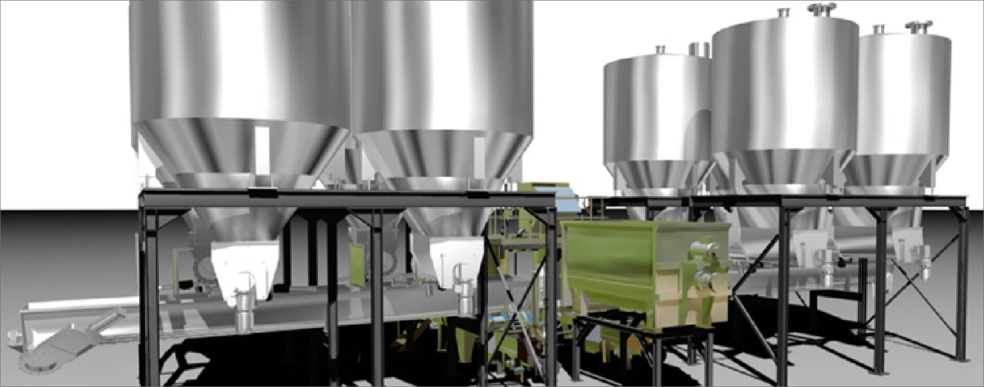 Solutions de stockage complètes pour l'agroalimentaire
