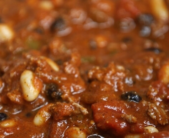 Plat cuisiné en sauce mélangé dans le mélangeur à double ruban d’Egretier