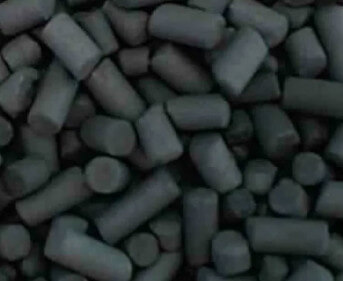 Pellets de charbon transférés dans la vanne bidirectionnelle Egretier